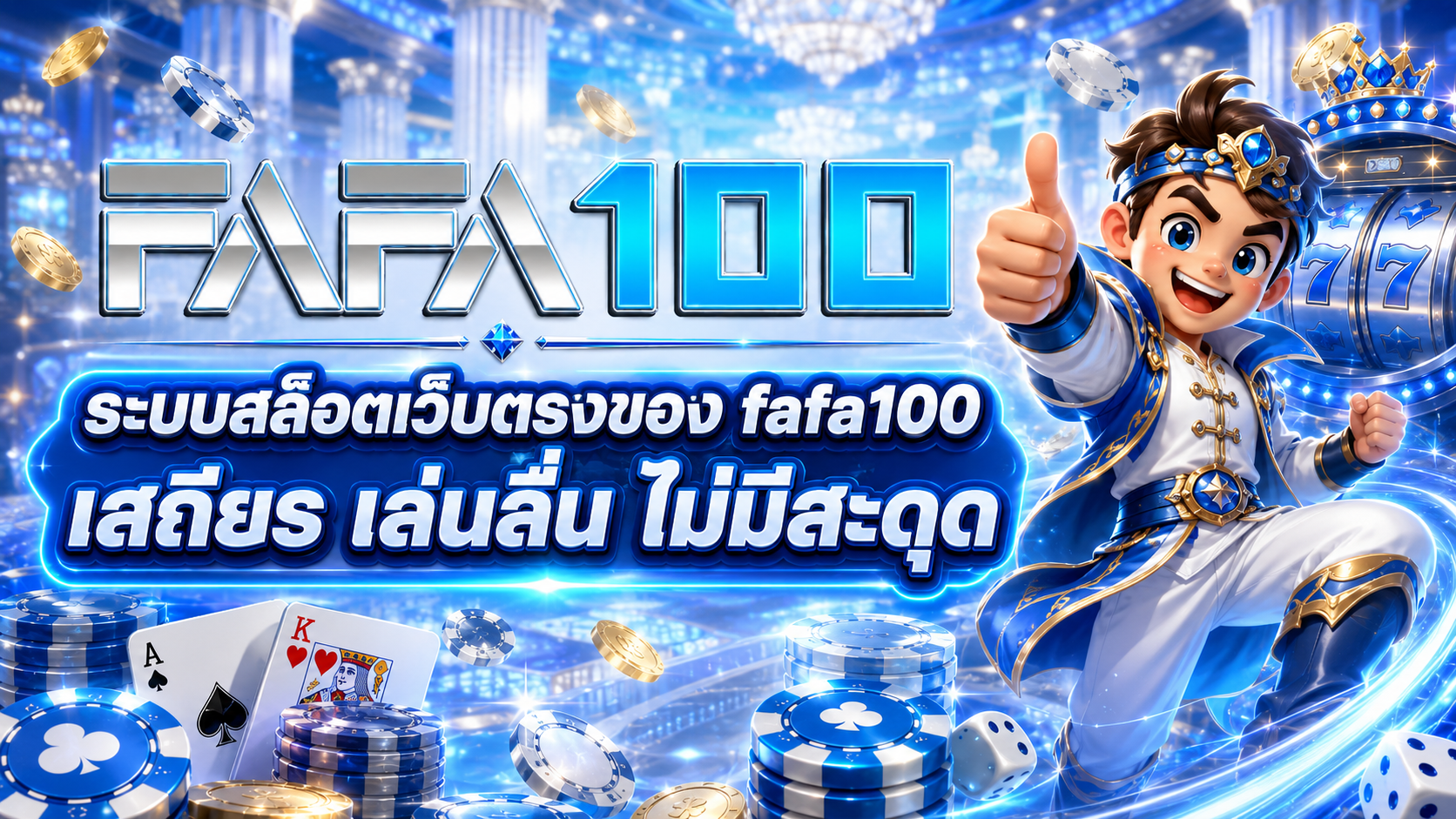 ระบบสล็อตเว็บตรงของ fafa100 เสถียร เล่นลื่น ไม่มีสะดุด ​