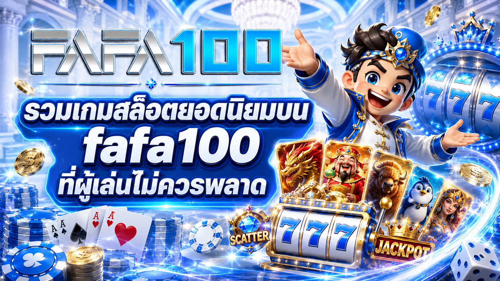 รวมเกมสล็อตยอดนิยมบน fafa100 ที่ผู้เล่นไม่ควรพลาด ​